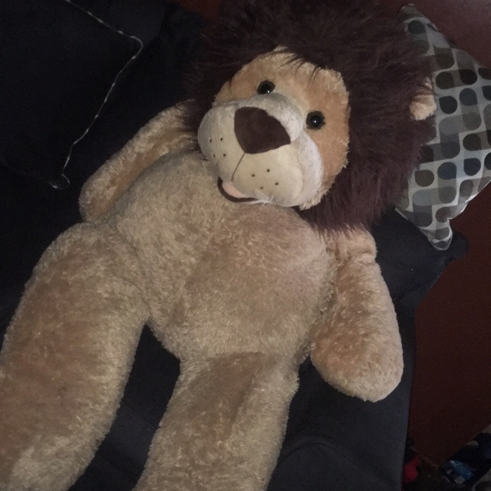 Large stuffed bear
